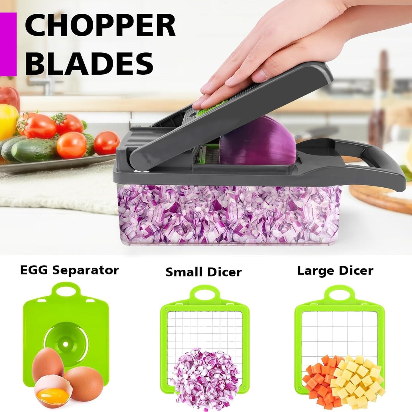 Multifunctional 13 In 1 Food Chopper