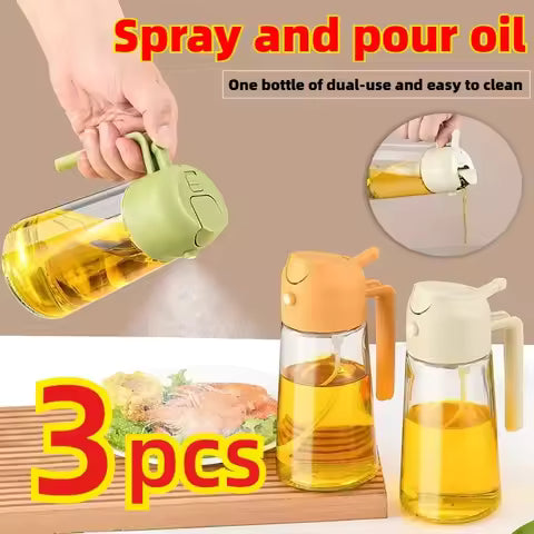 Oil Spray for Cooking - Olive Oil Dispenser Bottle Sprayer